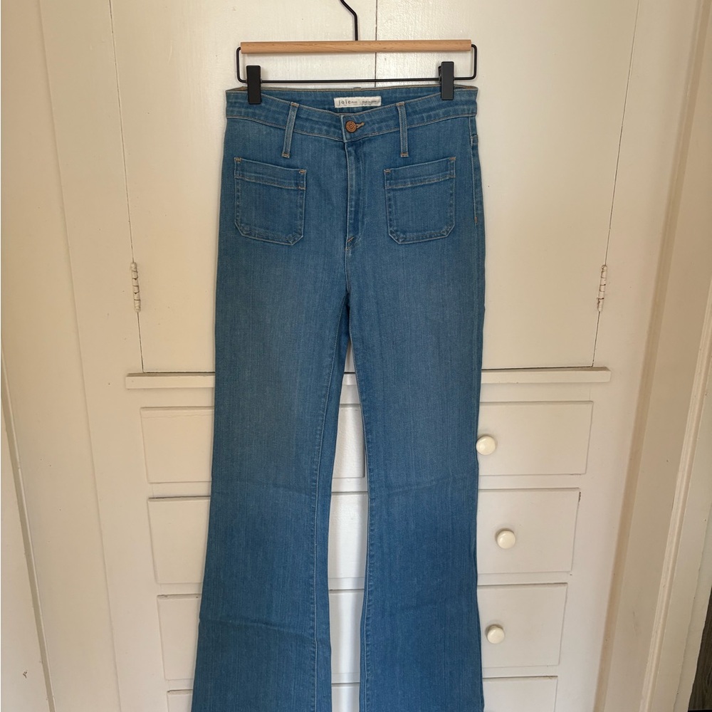 Joie Light Blue Flare Jeans